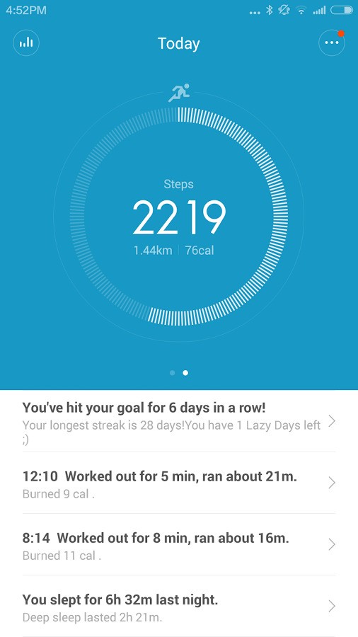 Скриншот 5 программы Mi Fit