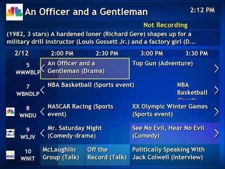 Скриншот 3 программы MythTV