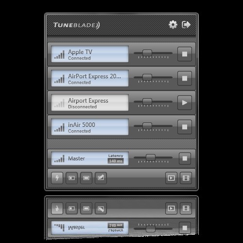 Скриншот 3 программы TuneBlade