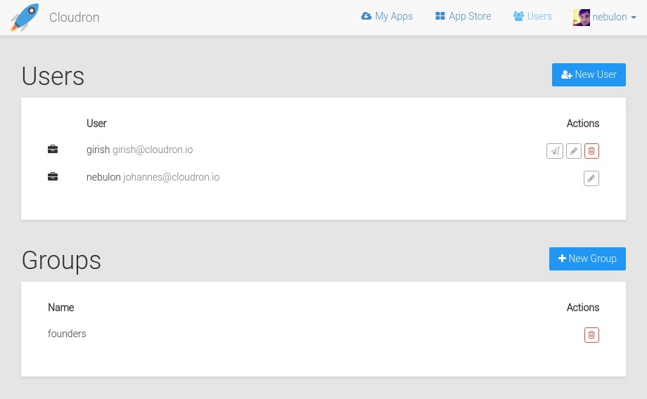 Скриншот 2 программы Cloudron
