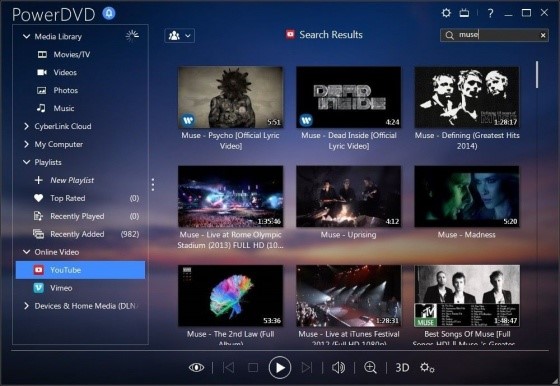 Скриншот 4 программы CyberLink PowerDVD