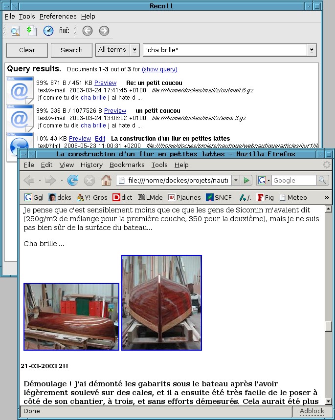 Скриншот 6 программы Recoll