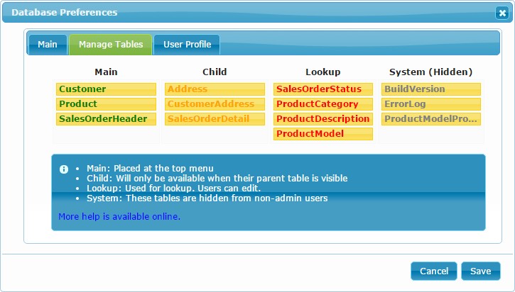 Скриншот 3 программы dbFront
