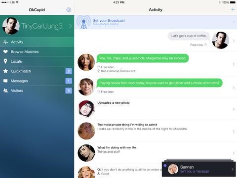 Скриншот 4 программы OkCupid