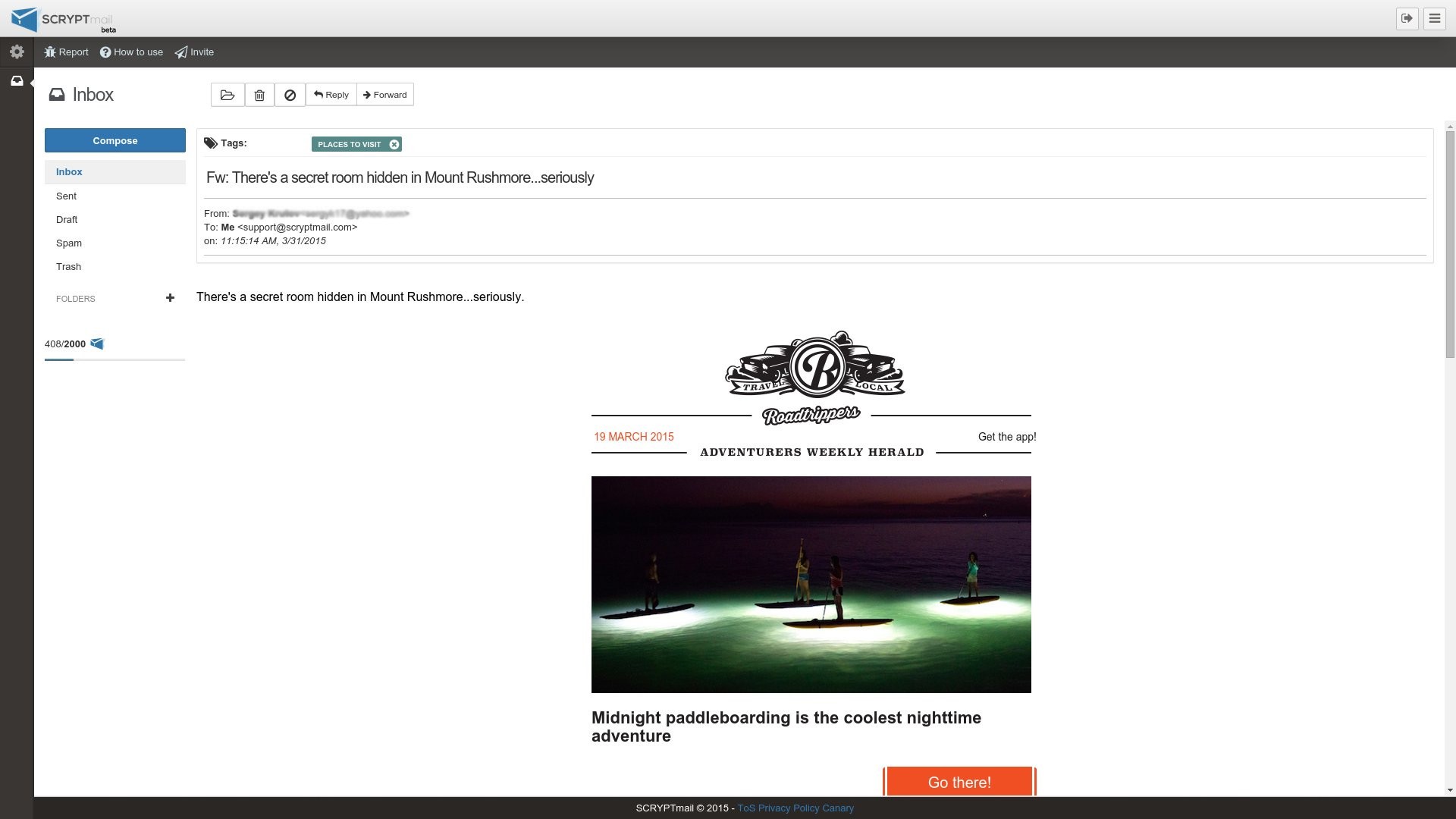 Скриншот 5 программы SCRYPTmail