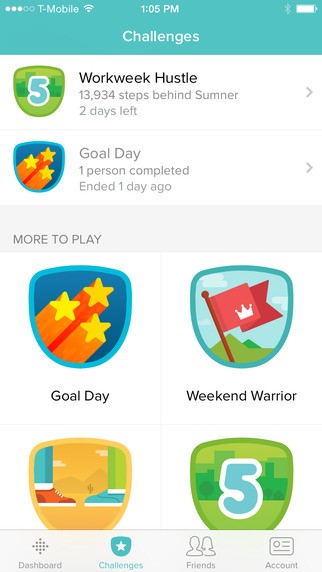 Скриншот 4 программы fitbit