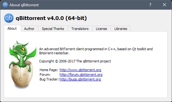 Скриншот 6 программы qBittorrent