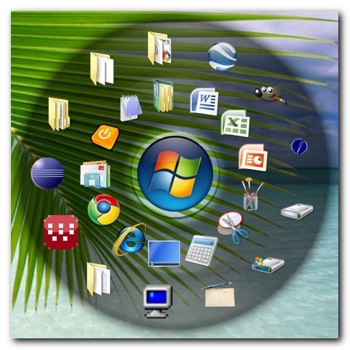 Скриншот 2 программы Circle Dock