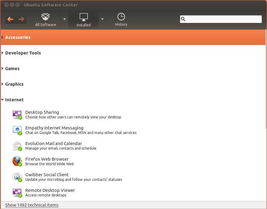 Скриншот 4 программы Ubuntu Software Center