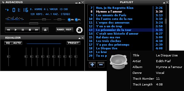 Скриншот 3 программы Audacious