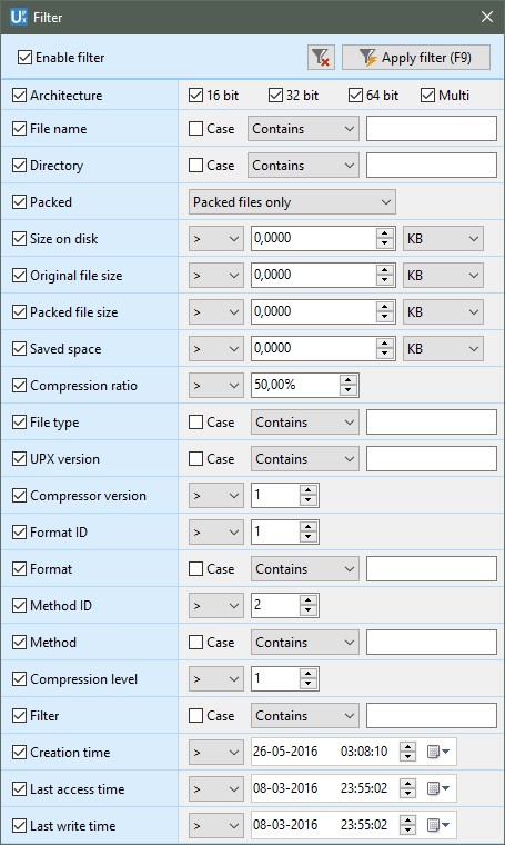 Скриншот 4 программы Free UPX