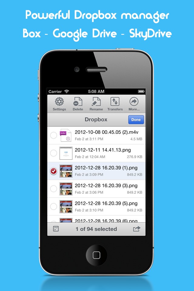 Скриншот 5 программы AirFile
