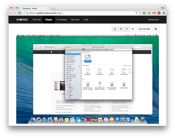 Скриншот 4 программы eHorus