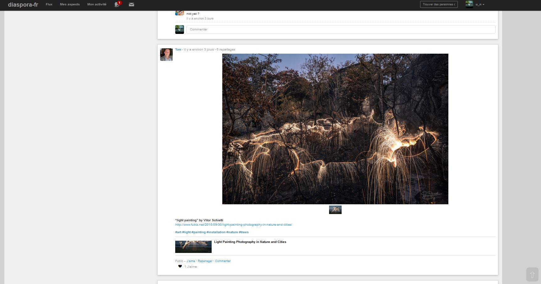 Скриншот 4 программы Diaspora