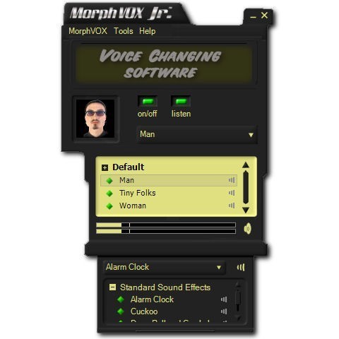 Скриншот 3 программы MorphVOX Junior