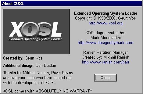 Скриншот 3 программы Extended Operating System Loader