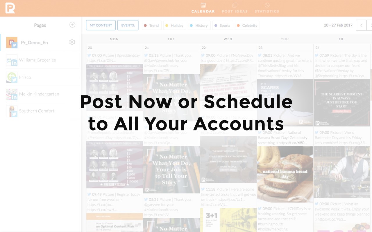 Скриншот 3 программы PromoRepublic