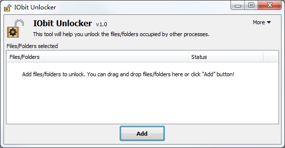 Скриншот 4 программы IObit Unlocker