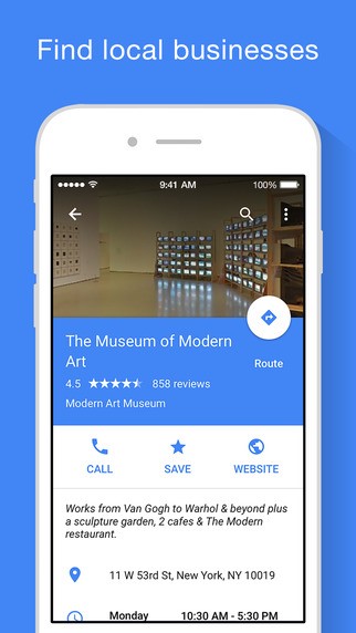 Скриншот 6 программы Google Maps