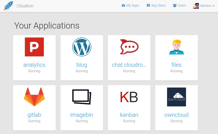 Скриншот 3 программы Cloudron