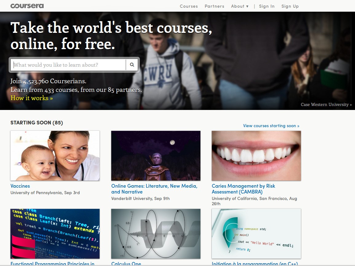 Скриншот 3 программы Coursera