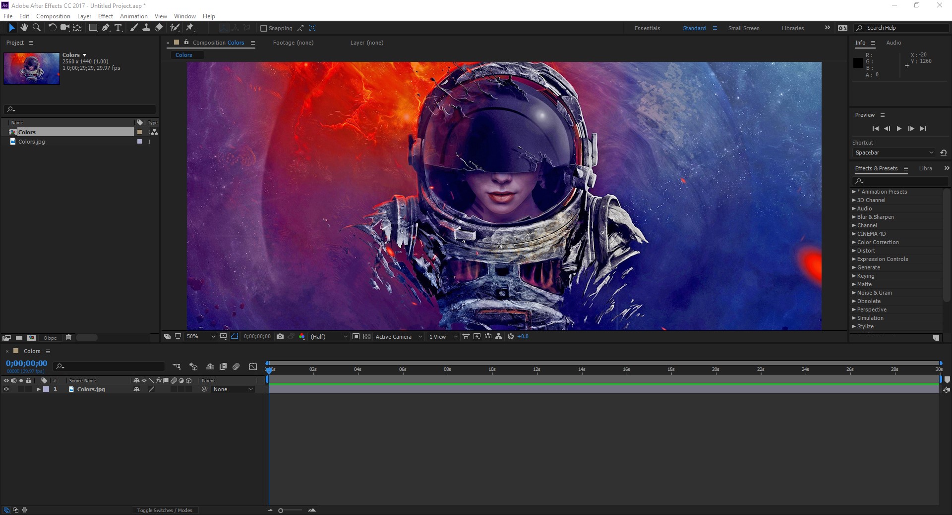 adobe after effects student