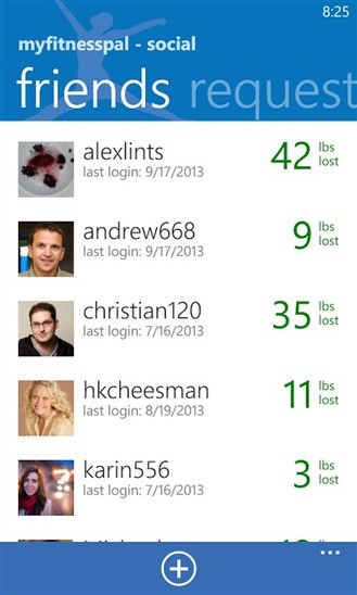 Скриншот 4 программы MyFitnessPal