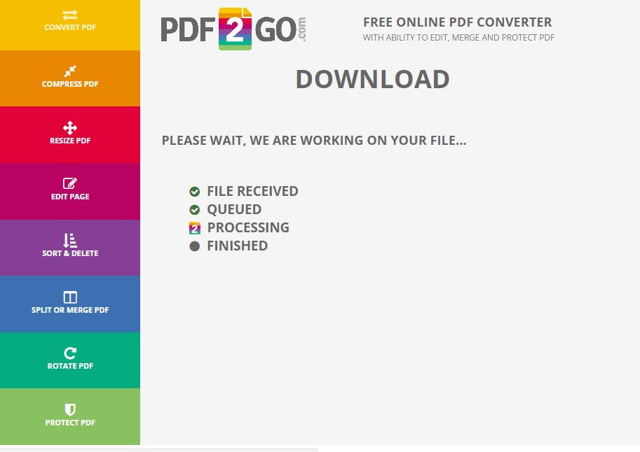 Расширение pdf2go chrome что это