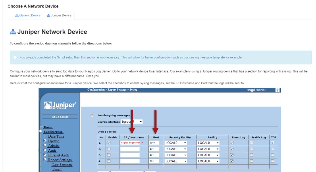 Скриншот 6 программы Nagios Log Server