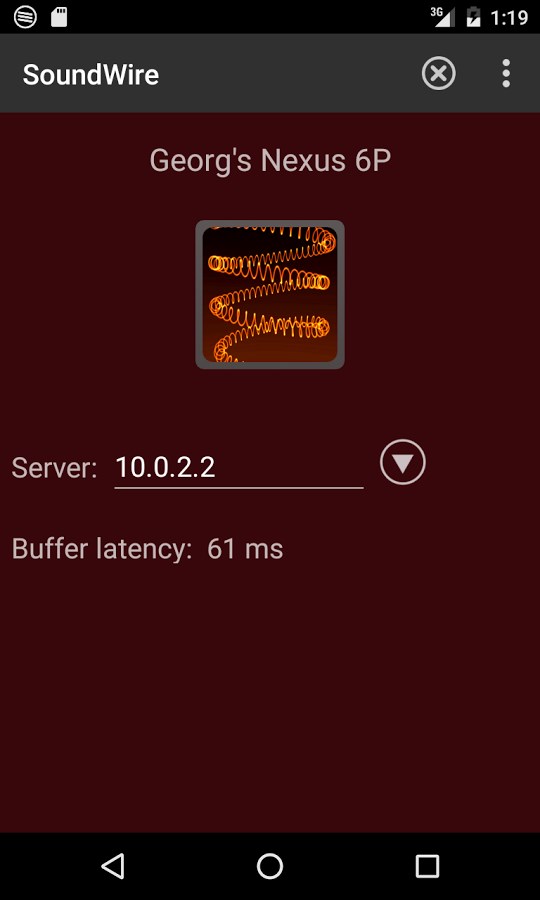 Скриншот 4 программы SoundWire