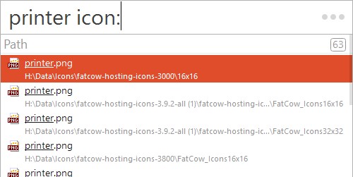 Скриншот 6 программы Listary