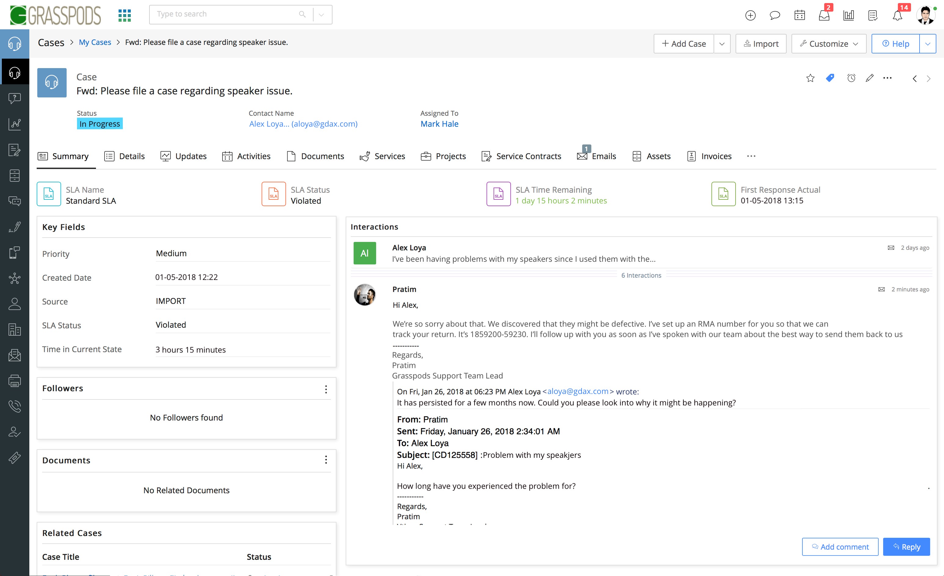 Скриншот 5 программы Vtiger CRM