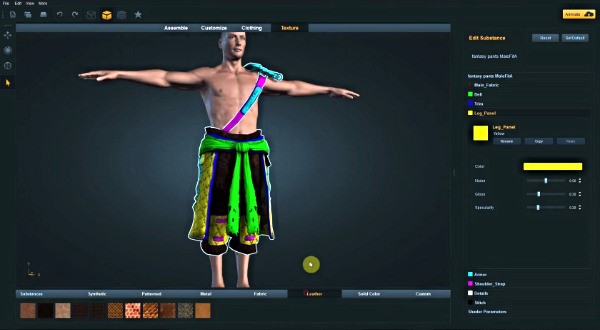 Скриншот 3 программы Adobe Fuse CC