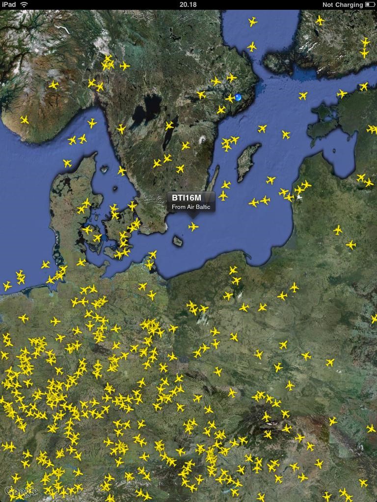 Скриншот 5 программы FlightRadar24