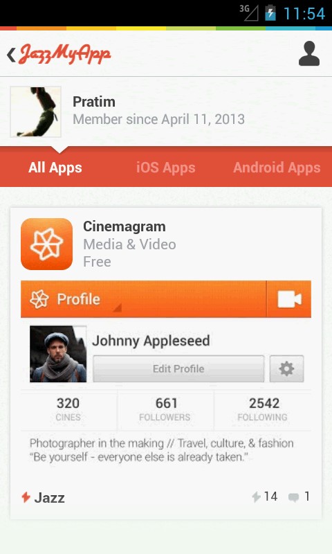 Скриншот 4 программы JazzMyApp