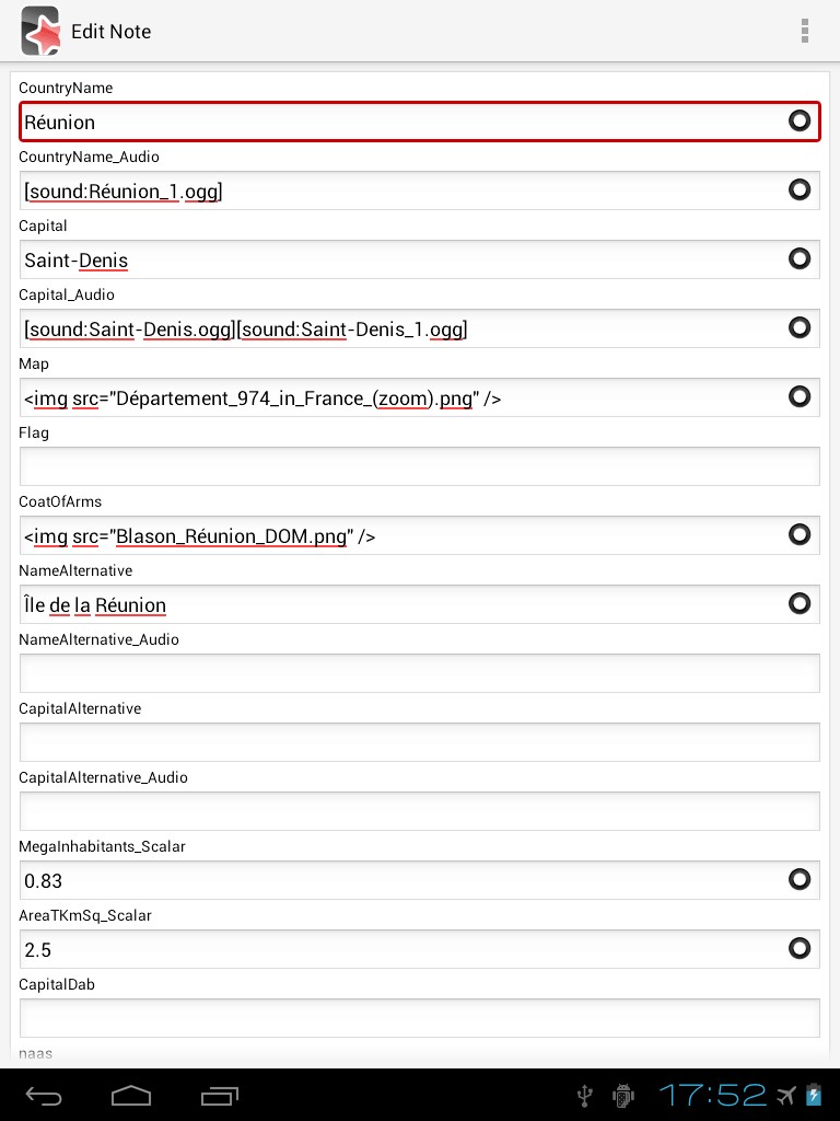 Скриншот 4 программы AnkiDroid