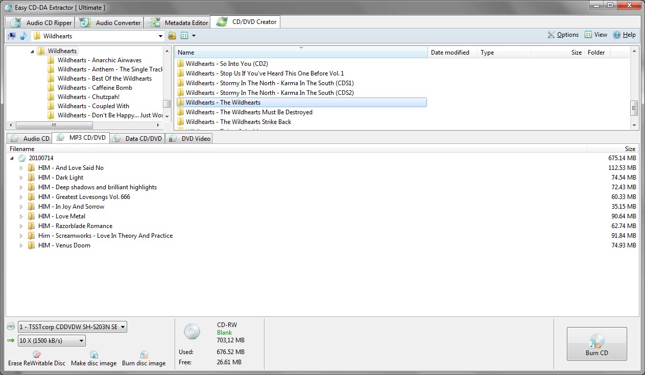 Скриншот 6 программы EZ CD Audio Converter