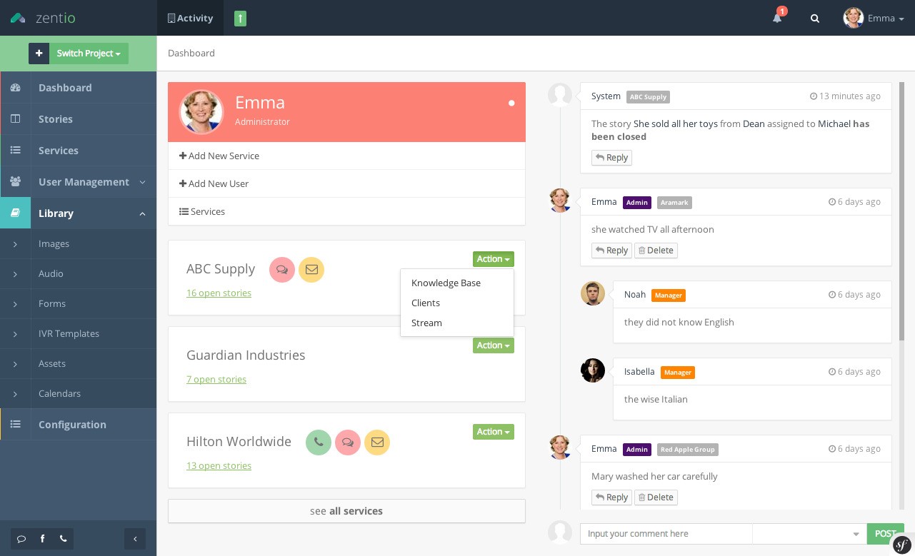 Скриншот 6 программы Zent.io