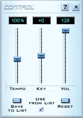 Скриншот 3 программы vanBasco's Karaoke Player