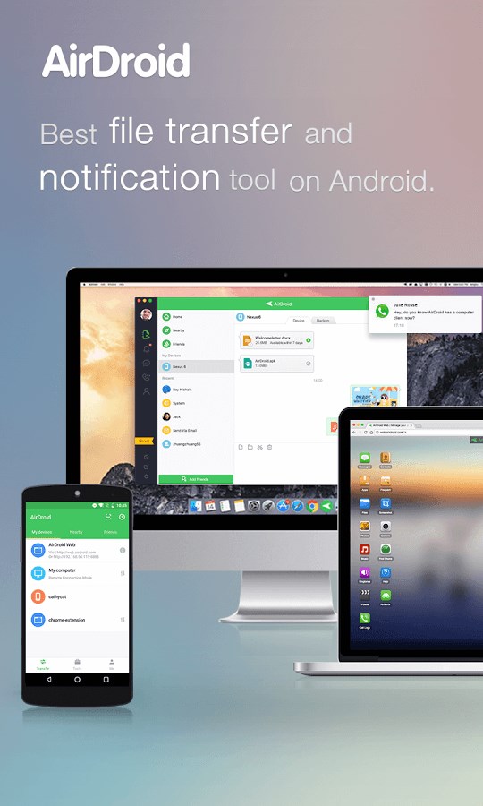 Скриншот 6 программы AirDroid