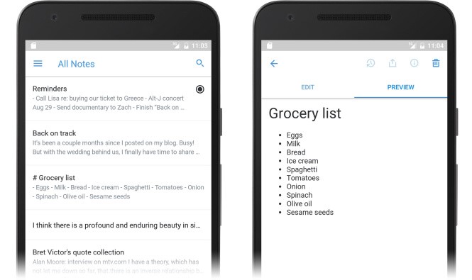 Скриншот 4 программы Simplenote