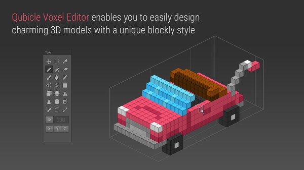 Скриншот 6 программы Qubicle Voxel Editor