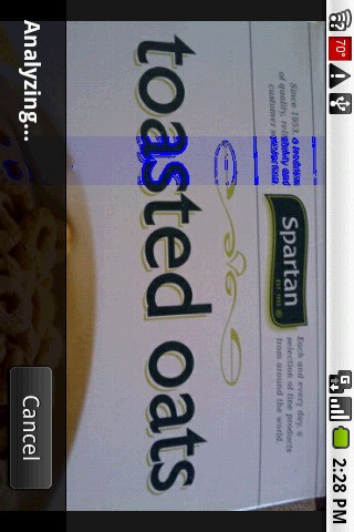Скриншот 2 программы Google Goggles