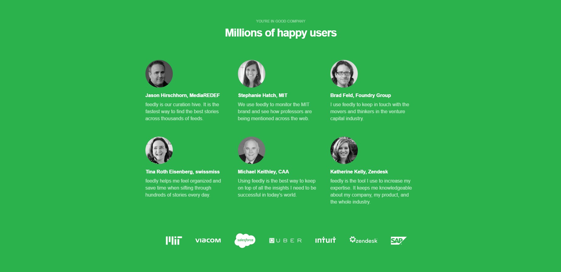 Скриншот 5 программы Feedly