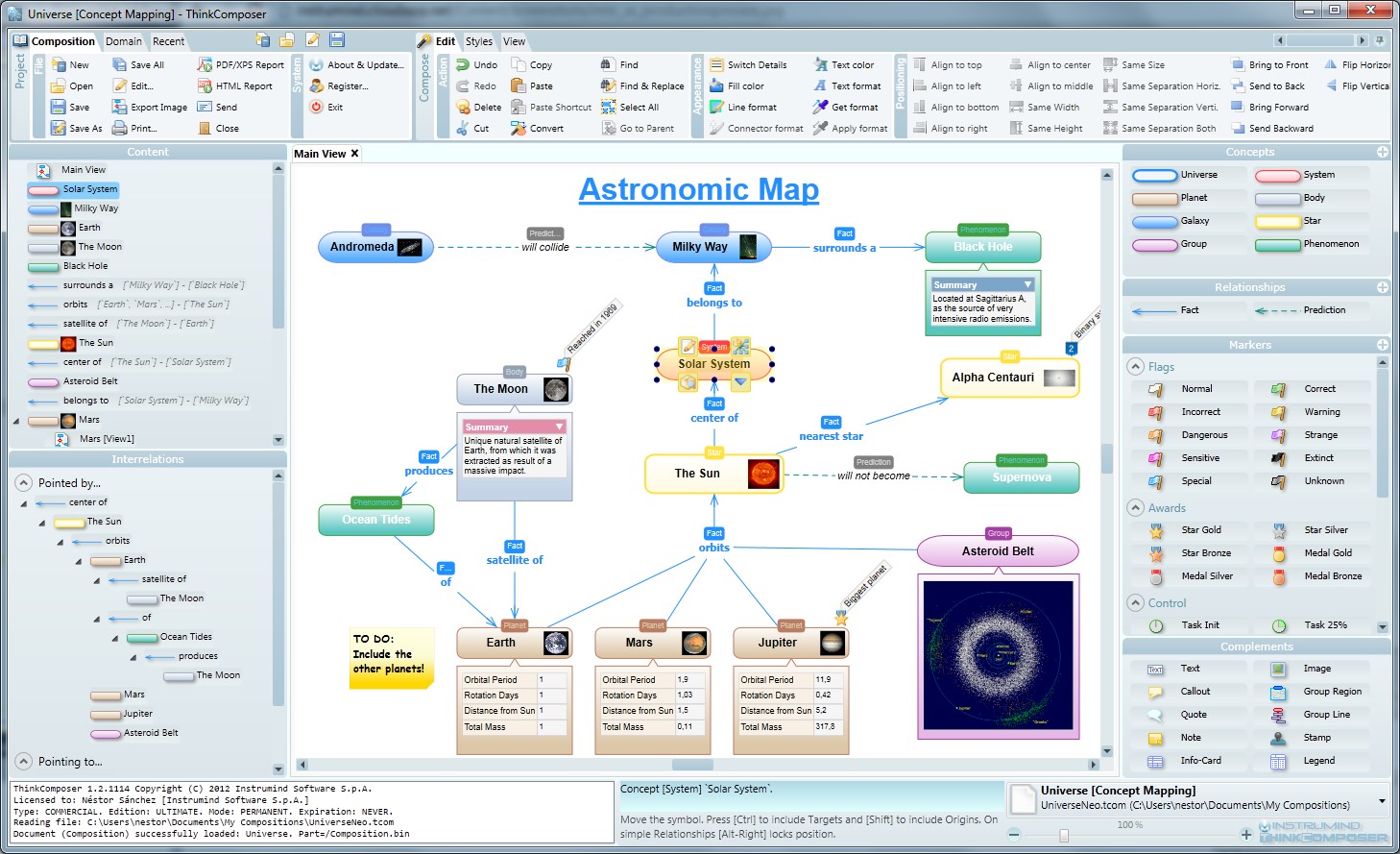 Скриншот 6 программы ThinkComposer