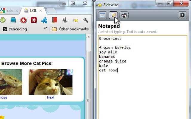 Скриншот 4 программы Sidewise Tree Style Tabs