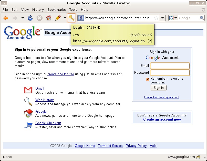 Скриншот 3 программы Secure Login