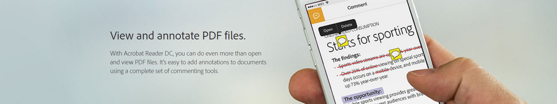 Скриншот 5 программы Adobe Acrobat Reader DC