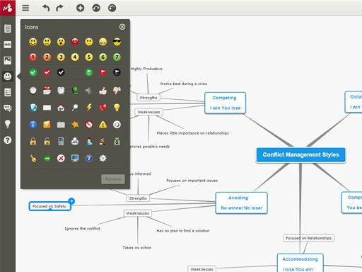 Скриншот 6 программы Mindomo