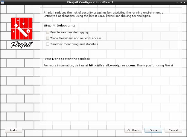 Скриншот 6 программы Firejail